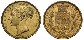 MS62 | Victoria 1850 gold Sovereign
