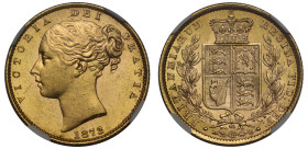 MS62 | Victoria 1872 gold Sovereign