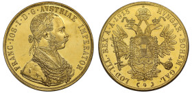 Austria Franz Joseph 1915 gold proof 4 Ducats Restrike