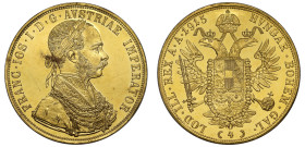 Austria Franz Joseph 1915 gold proof 4 Ducats Restrike