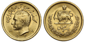 Iran gold Pahlavi MS2537
