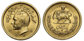 Iran gold Pahlavi MS2537