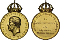 Swedish Royal Academy Patriotic Society gold Medal