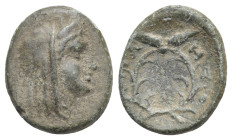 Thrace, Bisanthe. Bronze circa 3rd century BC, AE 20.40 mm, 4.90 g.
VF