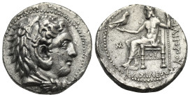 Kings of Macedon. Babylon. Tetradrachm, circa 323-317 BC, AR 27.93 mm, 16.91 g. 
Corroded. VF