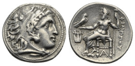 Kings of Macedon, Kolophon. Philip III Arrhidaios. Drachm 322-319 BC, AR 18.30 mm, 4.30 g. 
VF