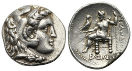 Kings of Macedon, Babylon ?. Tetradrachm circa 317-311 BC, AR 29.13 mm, 17.10 g. 
Toned. VF