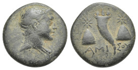 Pontos, Amisos. Bronze circa 120-110. Æ 17.44 mm, 3,96 g.
About VF