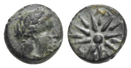 Mysia, Gambrion. Bronze circa 4th century BC, AE 9.79 mm, 1.38 g.
Fine