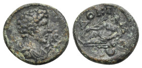 Phrygia, Docimeum. Pseudo-autonomous issue, 2nd-3rd century. Bronze, AE 16.27 mm, 2.39 g.
Good VF