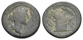 Phrygia, Laodicea ad Lycum. Pseudo-autonomous issue. Bronze struck under the magistrate Po. Allios Dionysios Sabinianos, 139-146, AE 22.87 mm, 6.48 g....