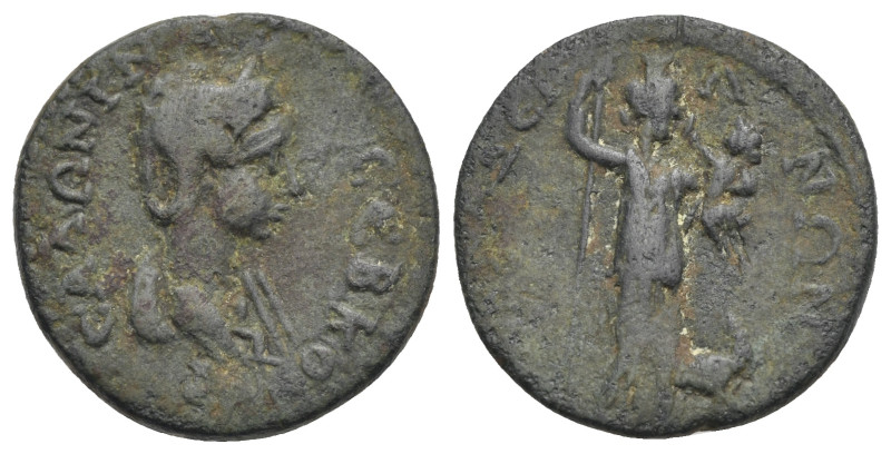 Phrygia, Synnada. Salonina Augusta wife of Gallienus, 254-268. Bronze, AE 26.98 ...