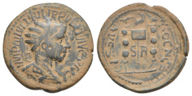 Pisidia, Antioch. Philip I the Arab, 244-249. Bronze early issue 244-245, AE 27.61 mm, 9.77 g. 
VF