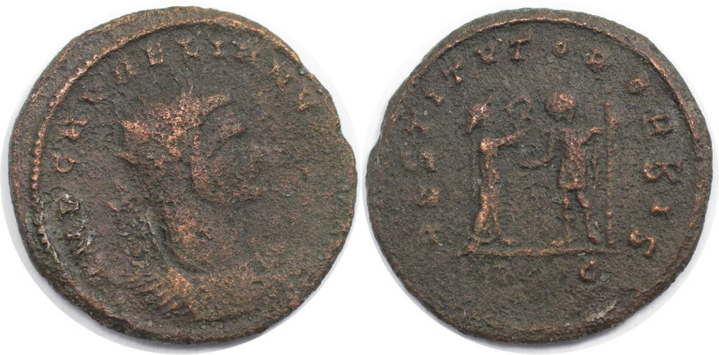 Römische Münzen, MÜNZEN DER RÖMISCHEN KAISERZEIT. Aurelian 270-275 n. Chr. Anton...