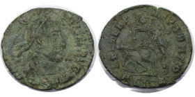 Römische Münzen, MÜNZEN DER RÖMISCHEN KAISERZEIT. Constantius II. (320-361 n. Chr). Ae 3 324-361 n. Chr. (1,86 g. 18 mm) Vs.: DN CONSTANTIVS PF AVG, B...