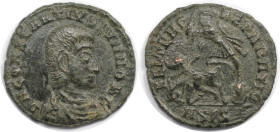 Römische Münzen, MÜNZEN DER RÖMISCHEN KAISERZEIT. Constantius Gallus (351-354 n. Chr). Ae 3, Siscia. (2,05 g. 18,5 mm) Vs.: D N CONSTANTIVS IVN NOB C,...