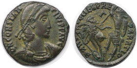 Römische Münzen, MÜNZEN DER RÖMISCHEN KAISERZEIT. Constantius II. (337-361 n. Chr). Maiorina, 351-354 n. Chr., Cyzicus. (4,30 g. 22,0 mm) Vs.: DN CONS...