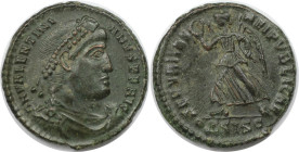 Römische Münzen, MÜNZEN DER RÖMISCHEN KAISERZEIT. Valentinianus I. (364-375 n. Chr). AE. (2,79 g. 18,5 mm) Vs.: DN VALENTINIANVS PF AVG, Drapierte, kü...