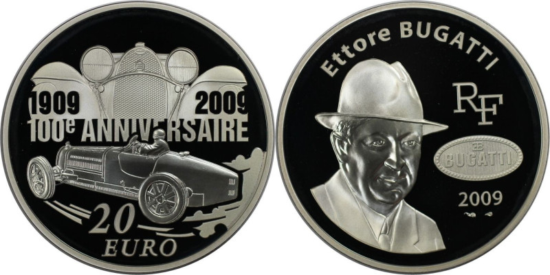 Europäische Münzen und Medaillen, Frankreich / France. 100 Jahre Ettore Bugatti ...