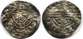 Europäische Münzen und Medaillen, Großbritannien / Vereinigtes Königreich / UK / United Kingdom. Henry III. (1216-1272). 1 Penny 1247-1272. Langes Kre...