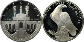 Weltmünzen und Medaillen, Vereinigte Staaten / USA / United States. XXIII. Olympische Sommerspiele 1984 in Los Angeles. 1 Dollar 1984 S. 26,73 g. 0.90...