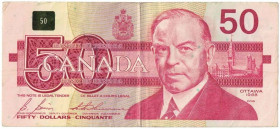Banknoten, Kanada / Canada. 50 Dollars 1988. Pick 98b. II