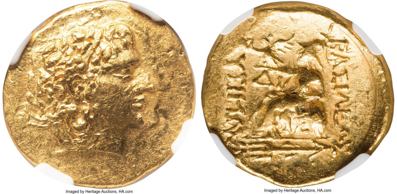 PONTIC KINGDOM. Mithradates VI Eupator (120-63 BC). AV stater (20mm, 8.25 gm, 11...