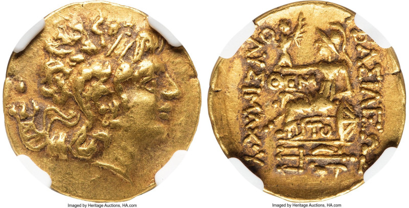 PONTIC KINGDOM. Mithradates VI Eupator (120-63 BC). AV stater (20mm, 8.24 gm, 12...