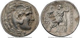 IONIA. Miletus. Ca. late 3rd-early 2nd centuries BC. AR tetradrachm (31mm, 12h). NGC Choice VF. Late posthumous issue in the name and types of Alexand...