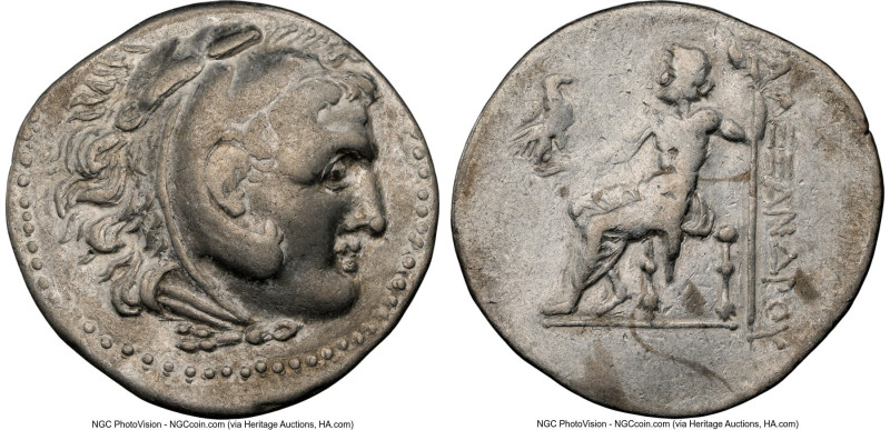 PAMPHYLIA. Uncertain mint. Ca. late 3rd-early 2nd centuries BC. AR tetradrachm (...
