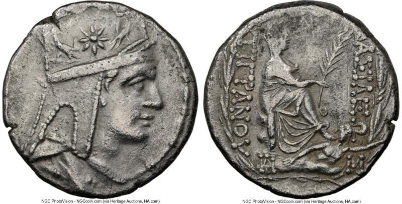 ARMENIAN KINGDOM. Tigranes II the Great (95-56 BC). AR tetradrachm (26mm, 15.73 ...