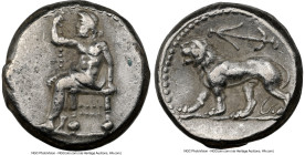 SELEUCID KINGDOM. Seleucus I Nicator, as Satrap (312-281 BC). AR stater (21mm, 15.77 gm, 10h). NGC Choice VF 5/5 - 3/5. Babylon II, the "Native" or "S...