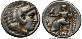 ANCIENT LOTS. Greek. Macedonian Kingdom. Alexander III the Great (336-323 BC). Lot of three (3) AR drachms. NGC VF. Includes: Three Macedonian drachms...
