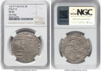 Philip III Cob 8 Reales 1621 P-T VF25 NGC, Potosi mint, KM10. 26.43gm. HID09801242017 © 2024 Heritage Auctions | All Rights Reserved