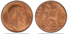 3-Piece Lot of Certified Assorted Issues, 1) Lancashire. Liverpool 1/2 Penny Token 1791 - MS63 Red and Brown PCGS, D&H-88 2) Kent. Sandwich 1/2 Penny ...