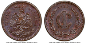 Estados Unidos 3-Piece Lot of Certified Centavos MS64 Brown PCGS, Mexico City mint, KM415. Includes (1) 1922-Mo, (1) 1923-Mo, and (1) 1924-Mo. HID0980...
