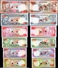 AFGHANISTAN. Bank of Afghanistan. 10 to 1000 Afghanis, 1352 (1973). P-47s to 53s. Specimens. Choice Uncirculated.

7 pieces in lot. Specimen overpri...