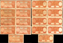 AUSTRALIA. Commonwealth Bank of Australia. 10 Shillings, (1932-52). P-25a & 25d. Very Fine.

9 pieces in lot. Includes: (8) examples of Pick 25a and...