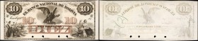 BOLIVIA. Banco Nacional de Bolivia. 10 Bolivianos, ND. P-S186p. Proof. About Uncirculated.

Proof. An about uncirculated Bolivian proof of a 10 Boli...