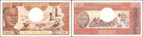 CHAD. Republique du TChad. 500 Francs, ND (1974). P-2. Uncirculated.

A nicely original note in Uncirculated condition, this note is nicely centered...