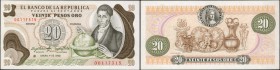COLOMBIA. Banco de la Republica. 1973-1983. Modern Issue Replacement Notes.

15 pieces in lot. A mixed collection of later replacement notes with al...