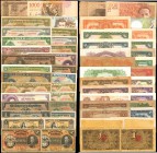 COLOMBIA. Mixed Banks. Mixed Denominations, Mixed Dates. P-Various. Very Good to Uncirculated.

28 pieces in lot. A nice assortment of modern and vi...
