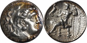 MACEDON. Kingdom of Macedon. Alexander III (the Great), 336-323 B.C. AR Tetradrachm (17.04 gms), Uncertain Asia Minor Mint, ca. 320-280 B.C. VERY FINE...