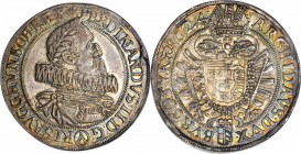 AUSTRIA. Taler, 1624. Vienna Mint. Ferdinand II (1619-37). PCGS AU-55.

Dav-3078; KM-456. Older bust. Boldly detailed and attractively preserved wit...