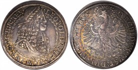AUSTRIA. 2 Taler, ND (ca. 1680). Hall Mint. Leopold I (1657-1705). NGC AU-50.

Dav-3250; KM-1120.1. Nicely detailed strike, no distracting marks, pl...
