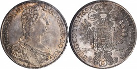 AUSTRIA. Burgau. Taler, 1765-G-SC. Maria Theresa (1740-80). NGC MS-63.

Dav-1147; KM-21. Admirable quality for the issue with strong satiny luster i...