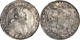 BOHEMIA. Budweis. Taler, 1596. Rudolf II (1576-1612). NGC EF-45.

Dav-8081; Dieter-380. Lightly toned with residual luster
