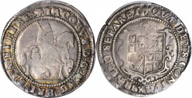 GREAT BRITAIN. 1/2 Crown, ND (1624). James I (1603-25). PCGS VF-30 Gold Shield.

S-2666; KM-61; N-2122. Trefoil mintmark. Third coinage with groundl...