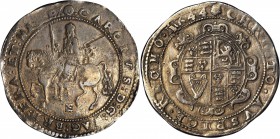 GREAT BRITAIN. Crown, 1644-E. Altered Mint Mark. Charles I (1625-49). VERY FINE.

S-3058; KM-334.2; North-2557. Obverse: Charles riding on horseback...