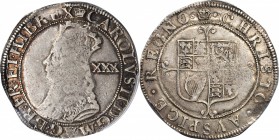 GREAT BRITAIN. 1/2 Crown, ND (1660-62). Charles II (1660-85). PCGS VF-25 Gold Shield.

S-3321; KM-410; N-2761. Third issue with inner circles and ma...